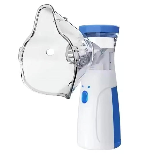 Portable Nebulizer for Adults and Kids Travel and Household Use, Handheld Mesh Nebulizer for Breathing Problems, Personal Inhalers for Cold and Cough - Quick Relief, Wireless Vaporizer Machine With Respiratory Mask